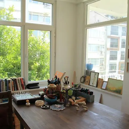 Sunny Stylish Aircontioned On Seaside Of Moda Apartment Istanbul